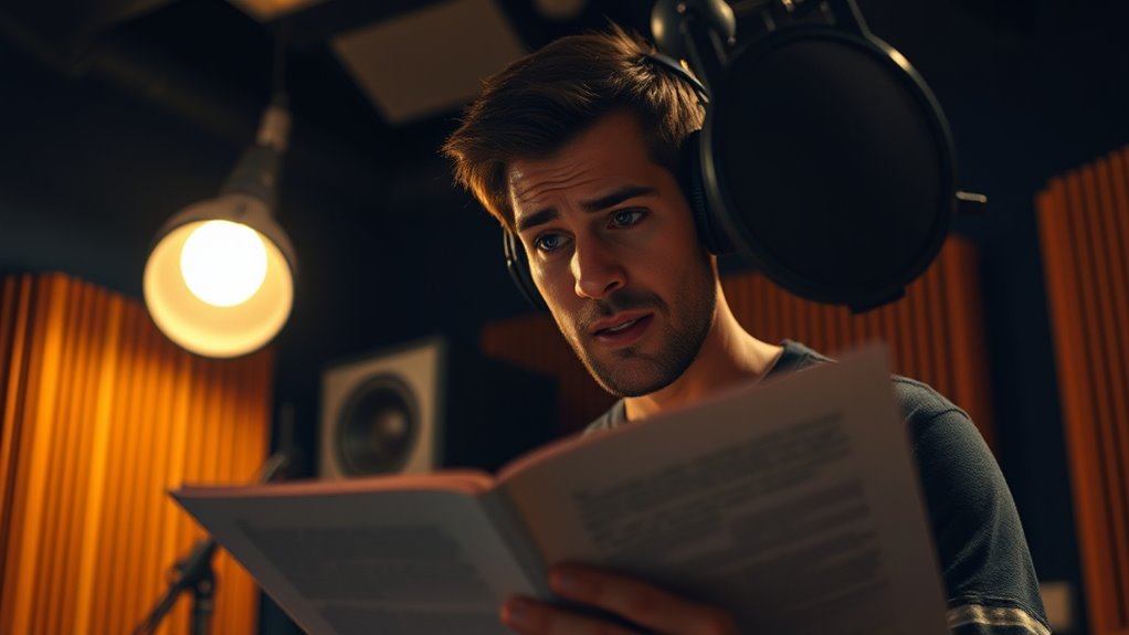 authentic improvisational voice performances