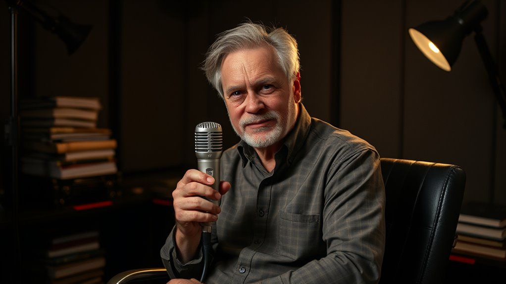 authoritative compelling voice modulation