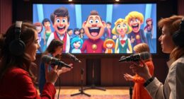 casting animated musical singers