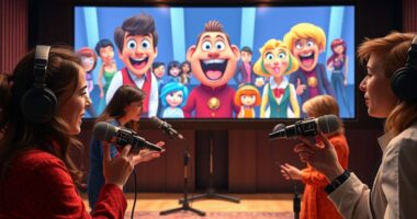 casting animated musical singers