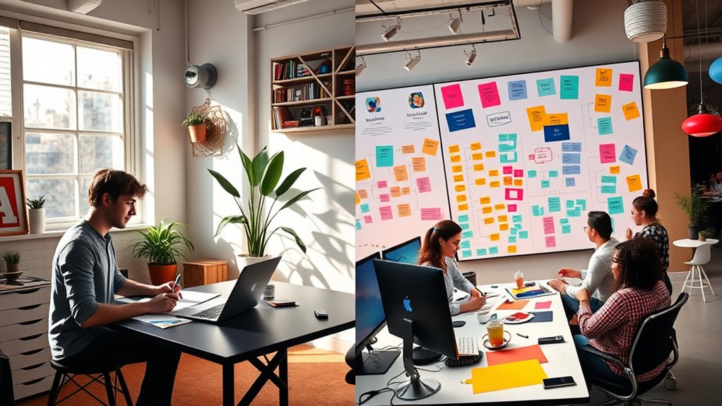 choosing between freelance and agency
