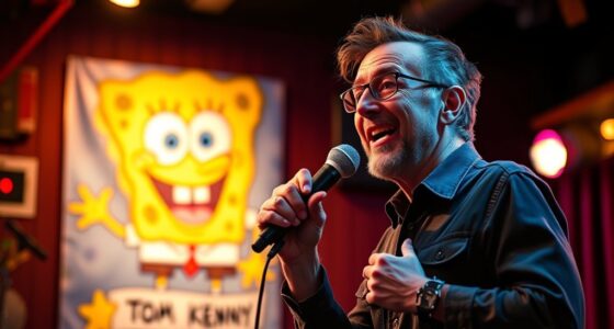 comedian to spongebob star