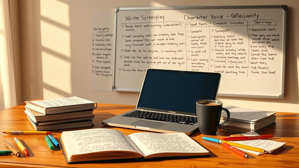 consistent character voice refinement