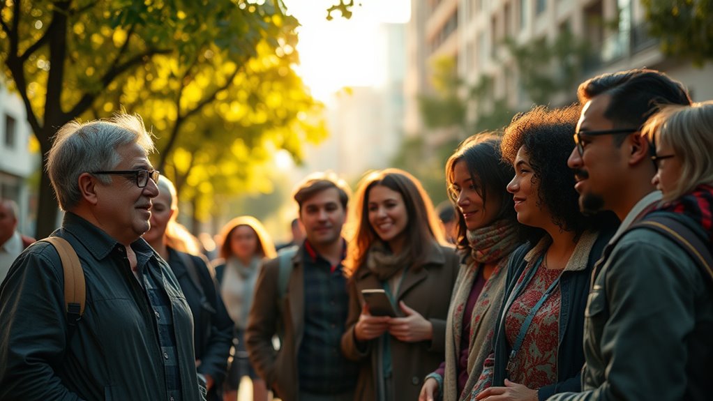 conversational approachable storytelling style