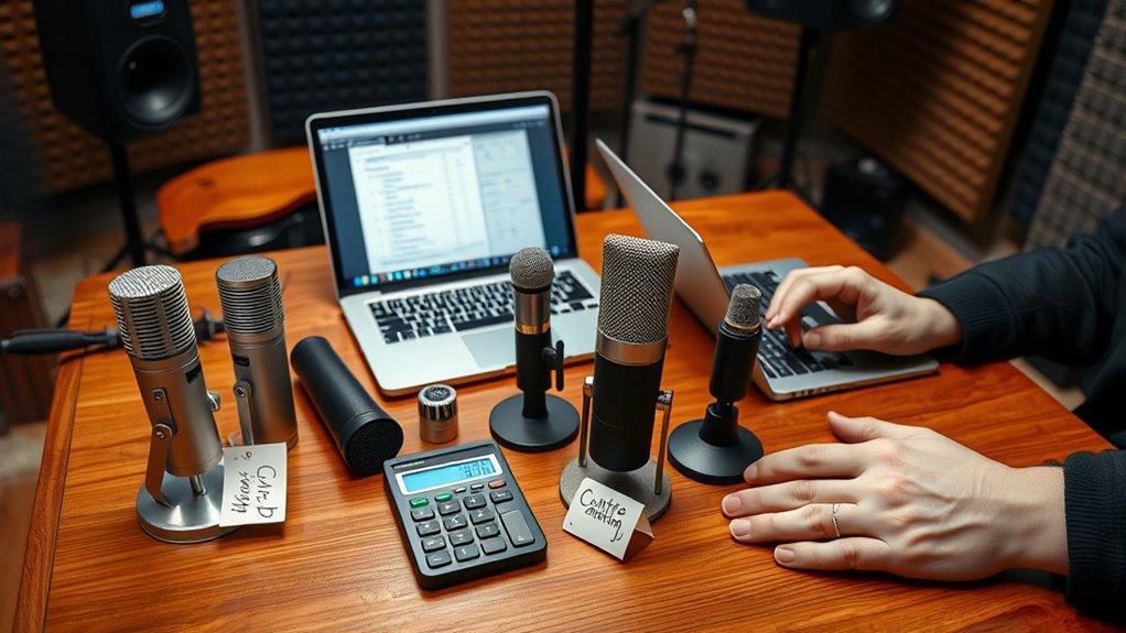 cost effective microphone selection