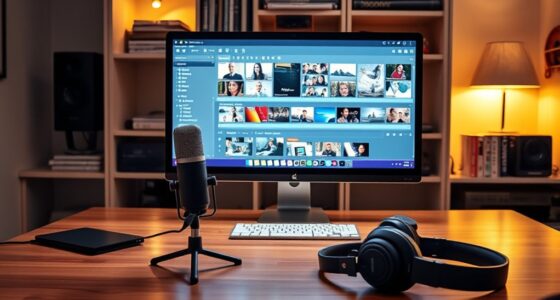 create professional voiceover portfolio