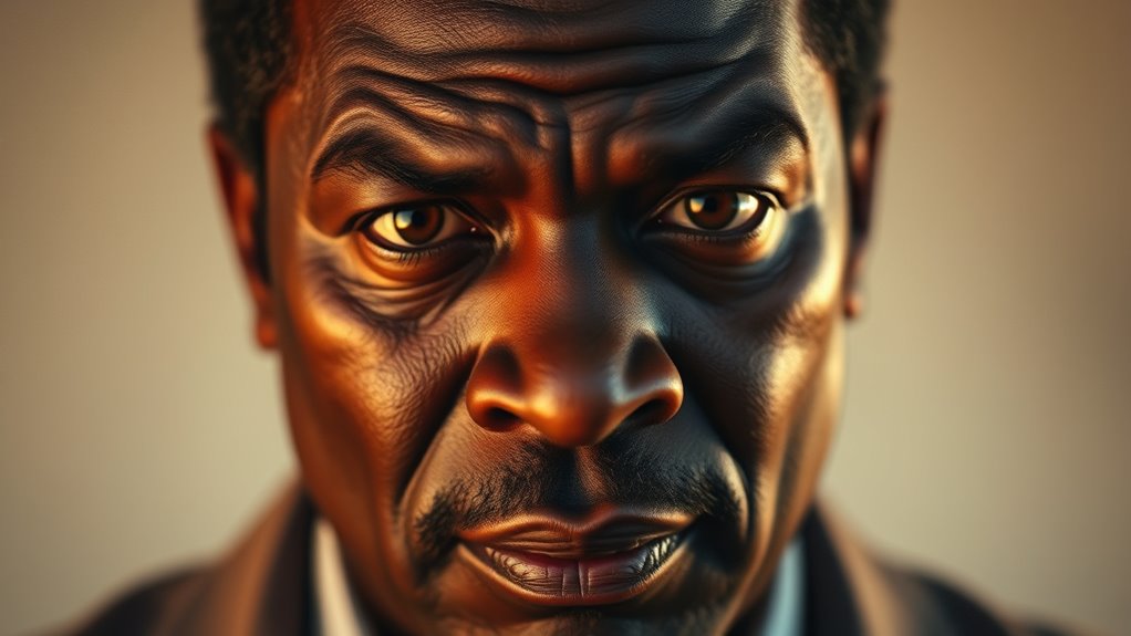 deep resonant commanding presence