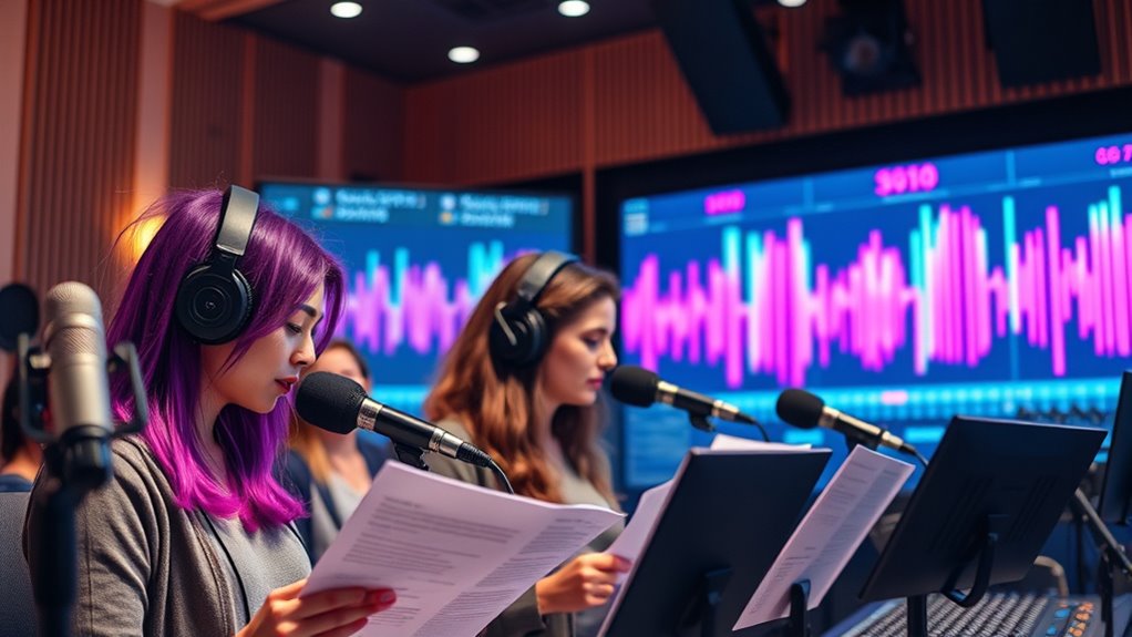 develop versatile voice acting