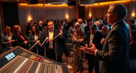 effective voice over mixer communication