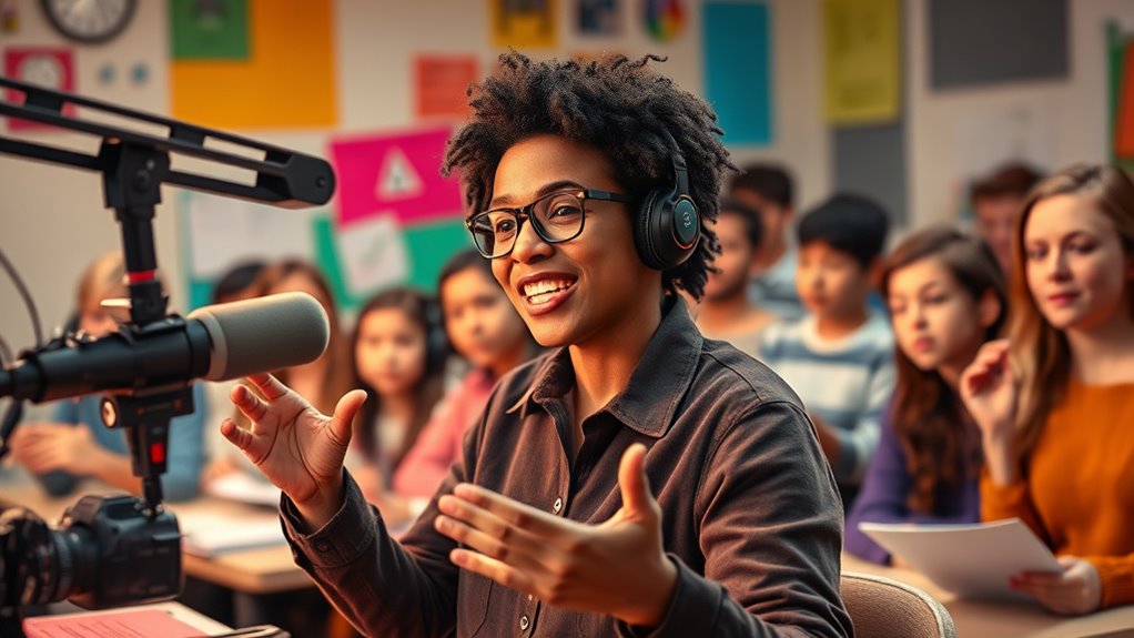 expressive inclusive vocal delivery