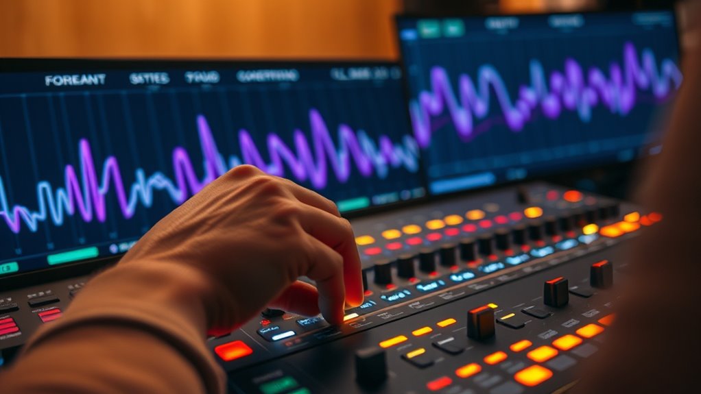 formant shifts affect voice recognition