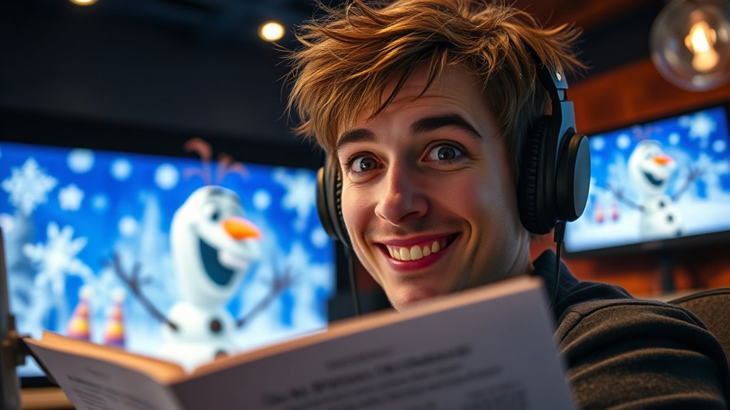 josh gad s warm voice