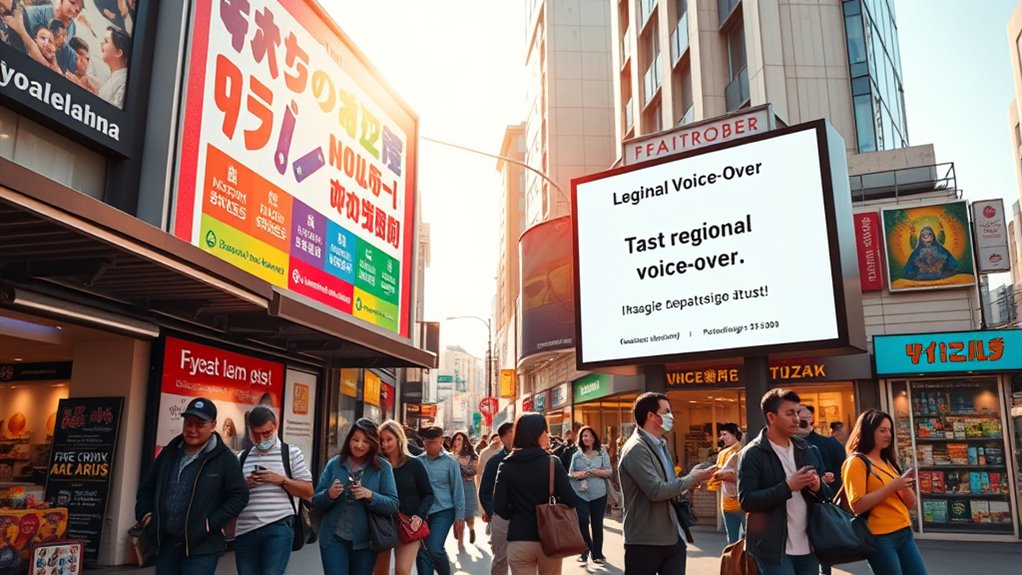 localized voice builds trust