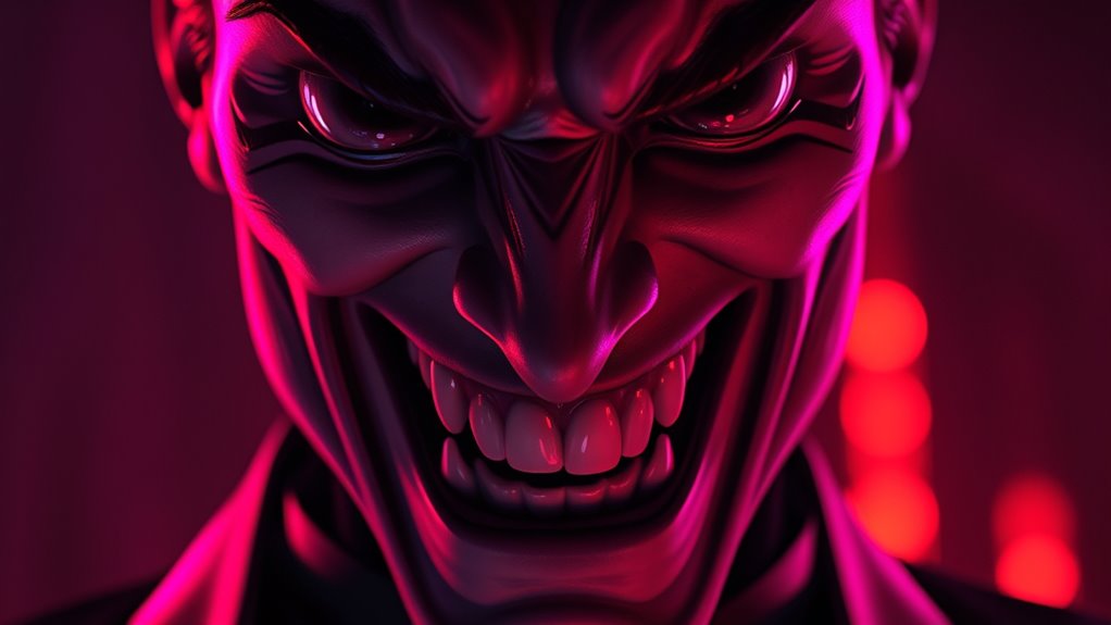 menacing vocal tone mastery