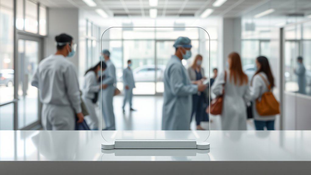 reduce airborne contamination risks