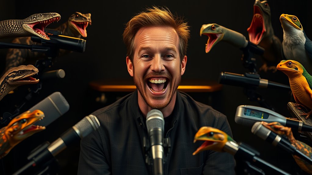 renowned voice acting achievements