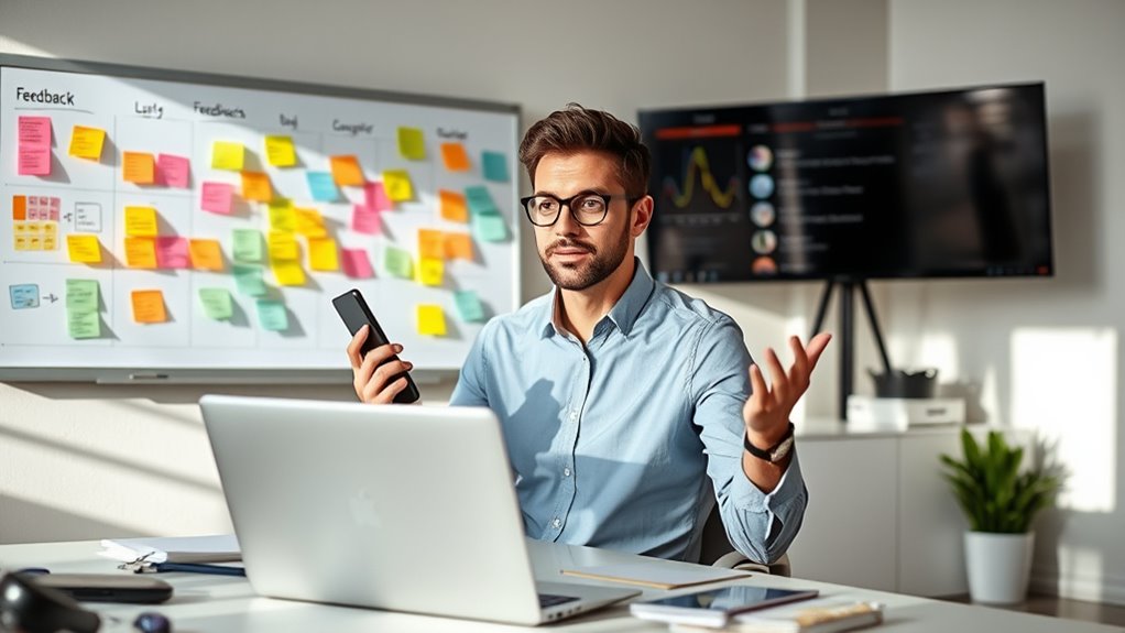 seek feedback to improve