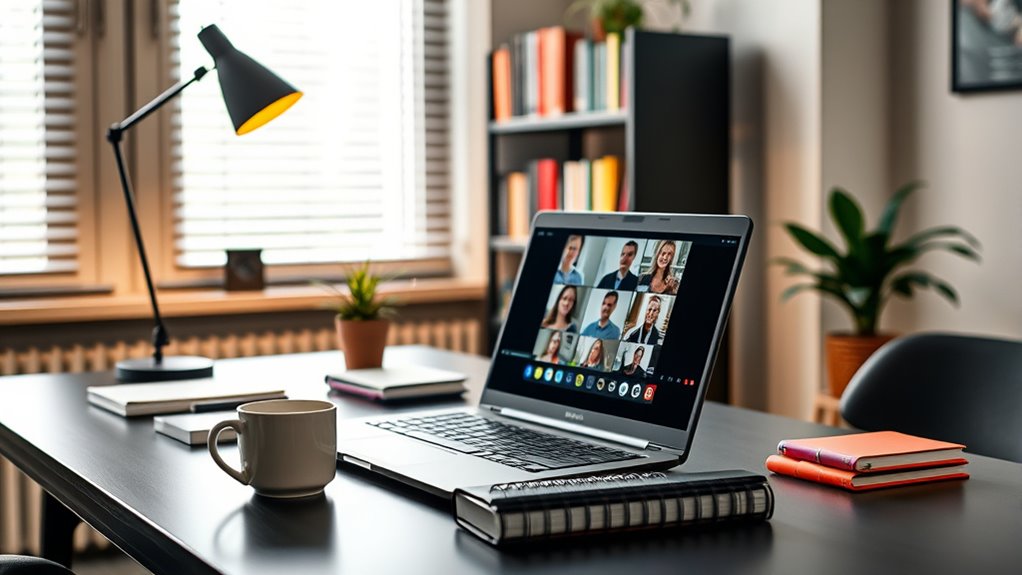 set up a professional virtual space