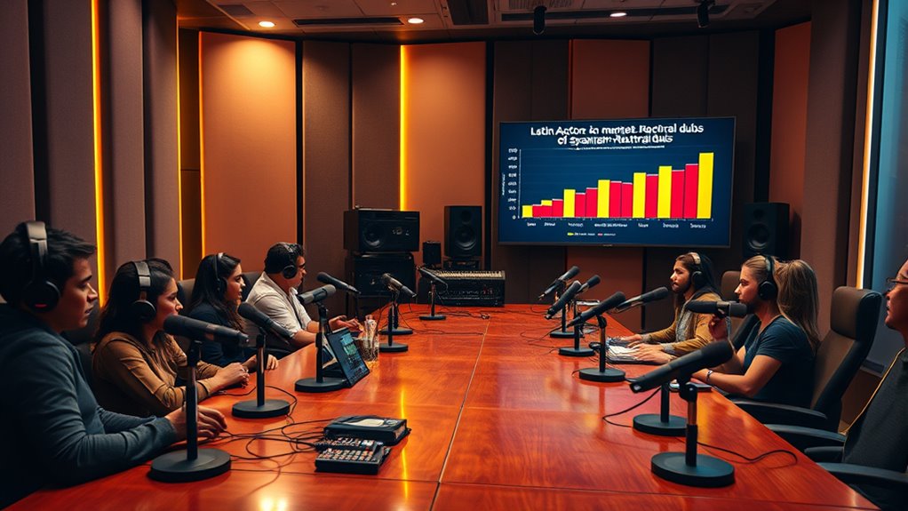 standardized voice acting trends