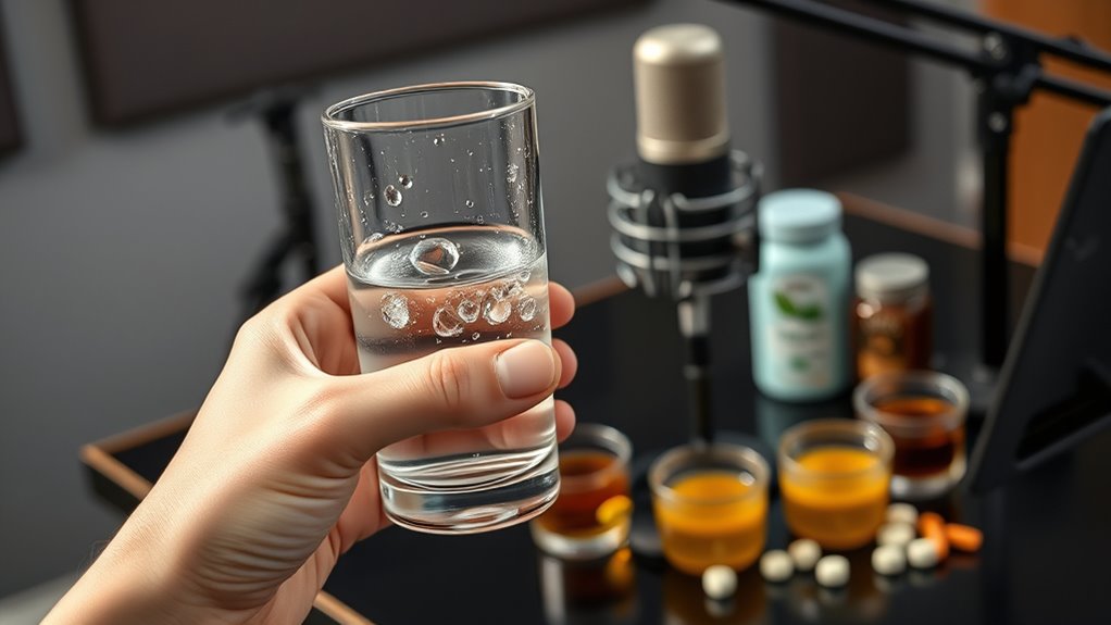 stay hydrated for voice