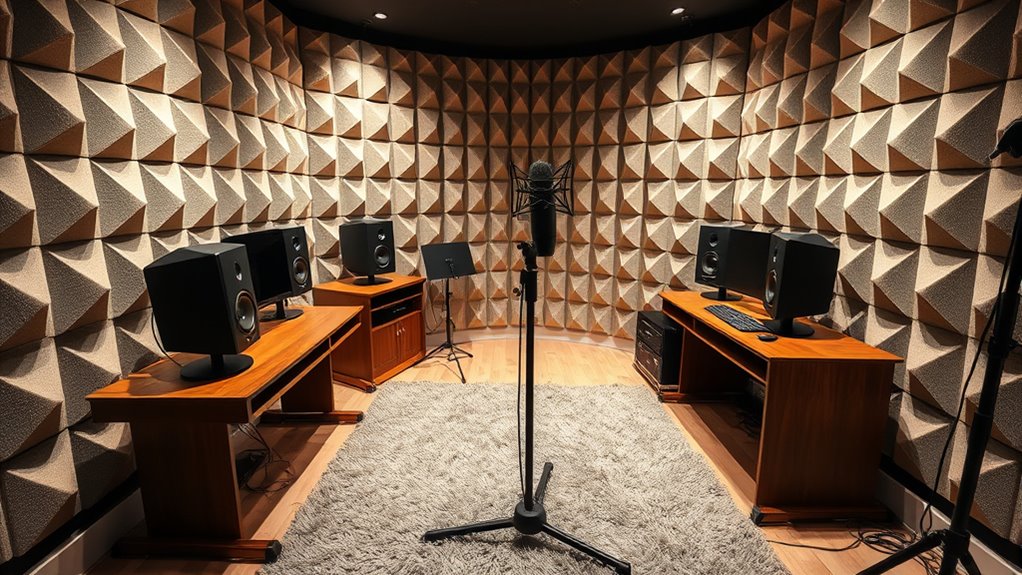strategic speaker placement and shape