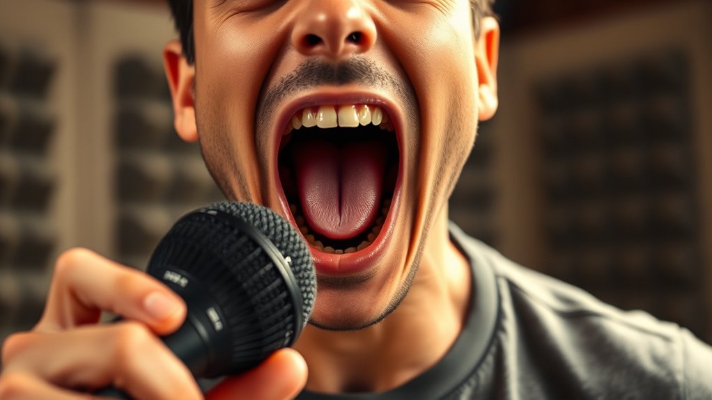 sustained controlled vocal power