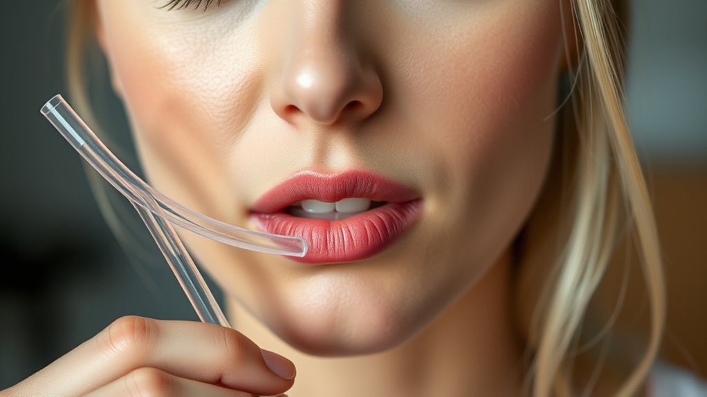 vocal health through straw