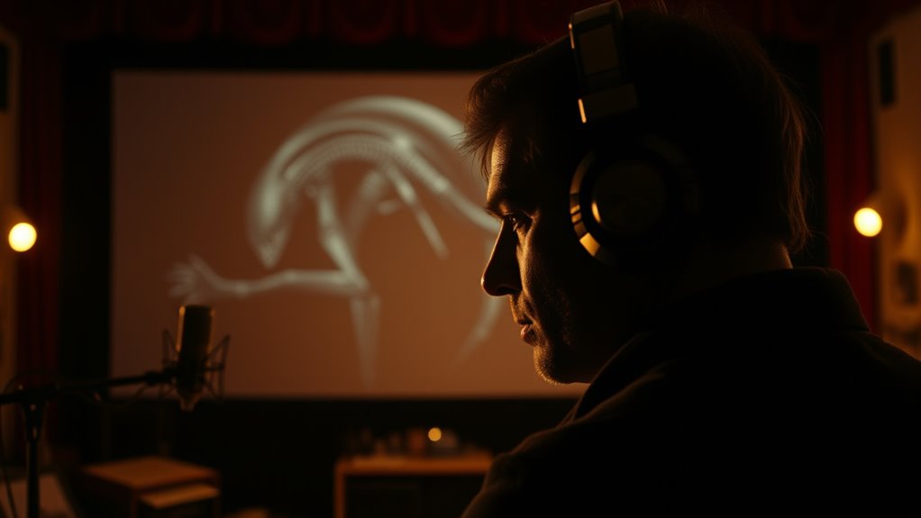 voice actors enhanced alien sounds