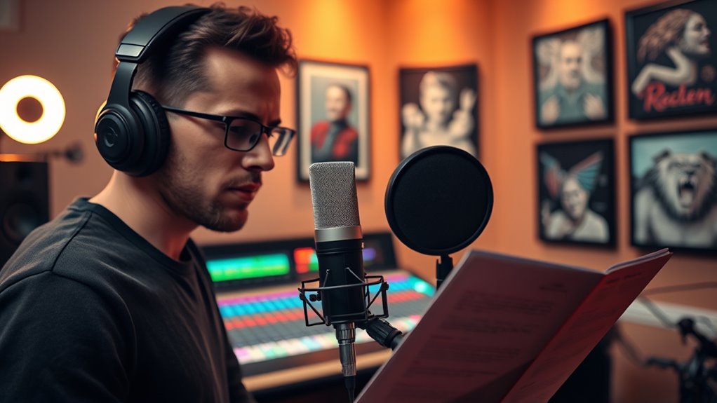 voice artists craft immersive audio