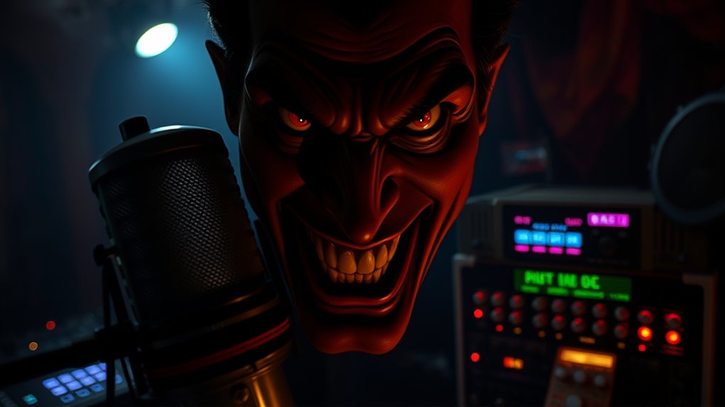 voice tone and sound effects