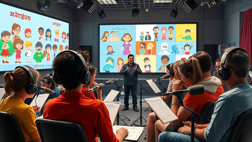 authentic multilingual voice casting