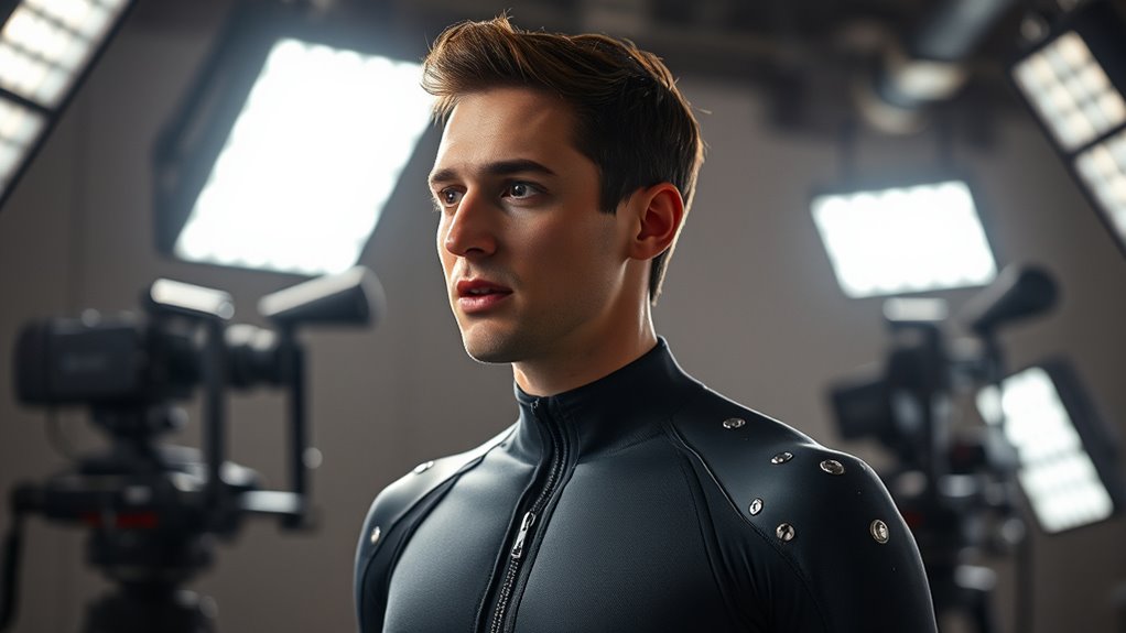 expressive body and face