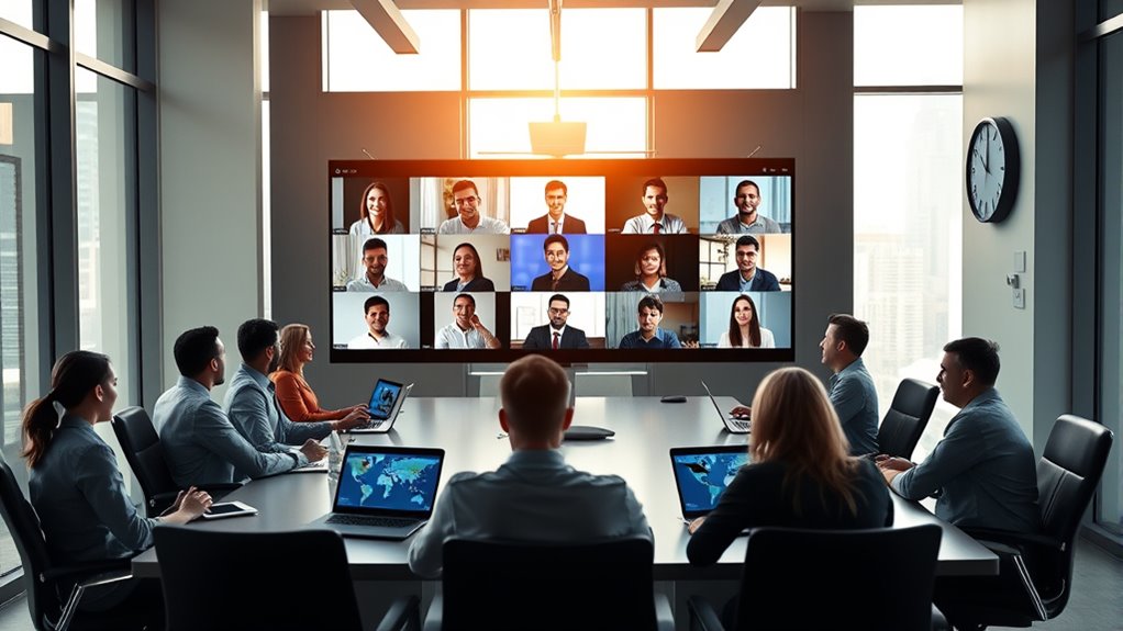 global teams working together