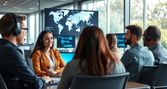 international teams working together