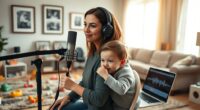 juggling family and voice acting
