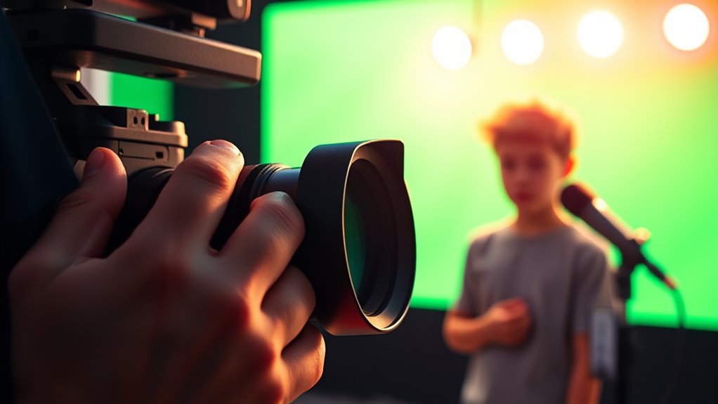 lip sync versus off screen narration