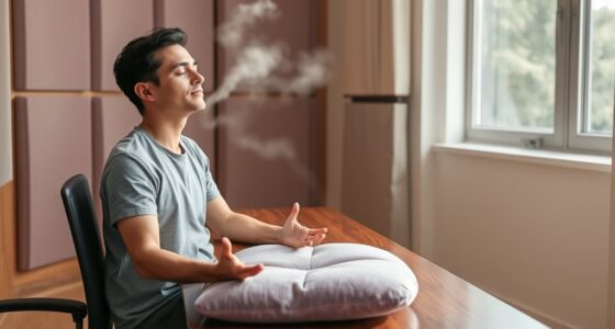 meditate to ease voice