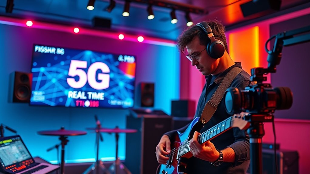 remote recording with 5g