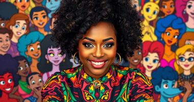 renowned cartoon voice actress