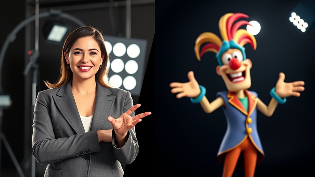 spokesperson vs character voice