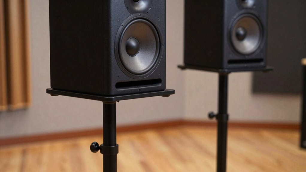 adjustable stands improve sound