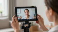 camera monitor reduces anxiety