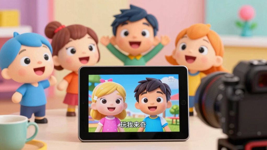 child friendly clear voice dubbing