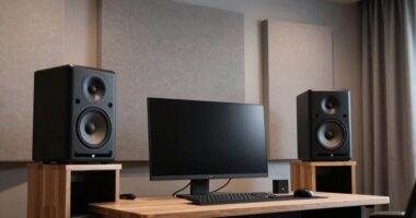 choose right sized monitor speakers