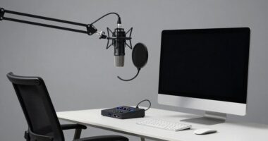 clean voice branding setup