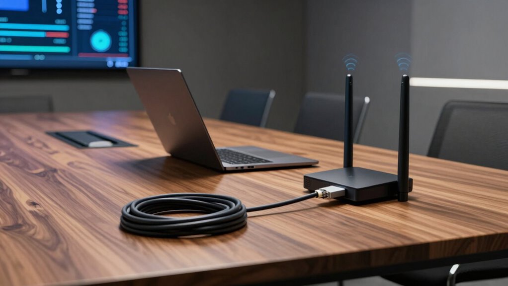 ethernet ensures reliable connectivity