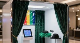features of deluxe booth