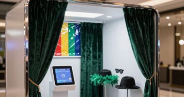 features of deluxe booth