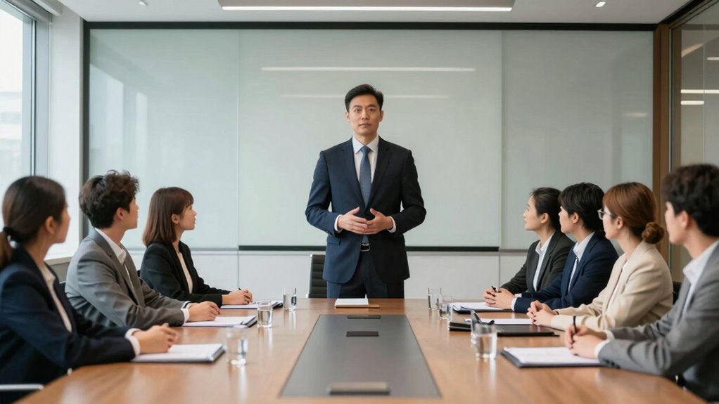 lead with calm confidence