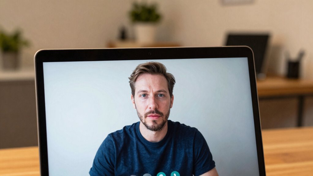 lighting and background setup
